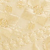 Regal Warm White Satin Safa
